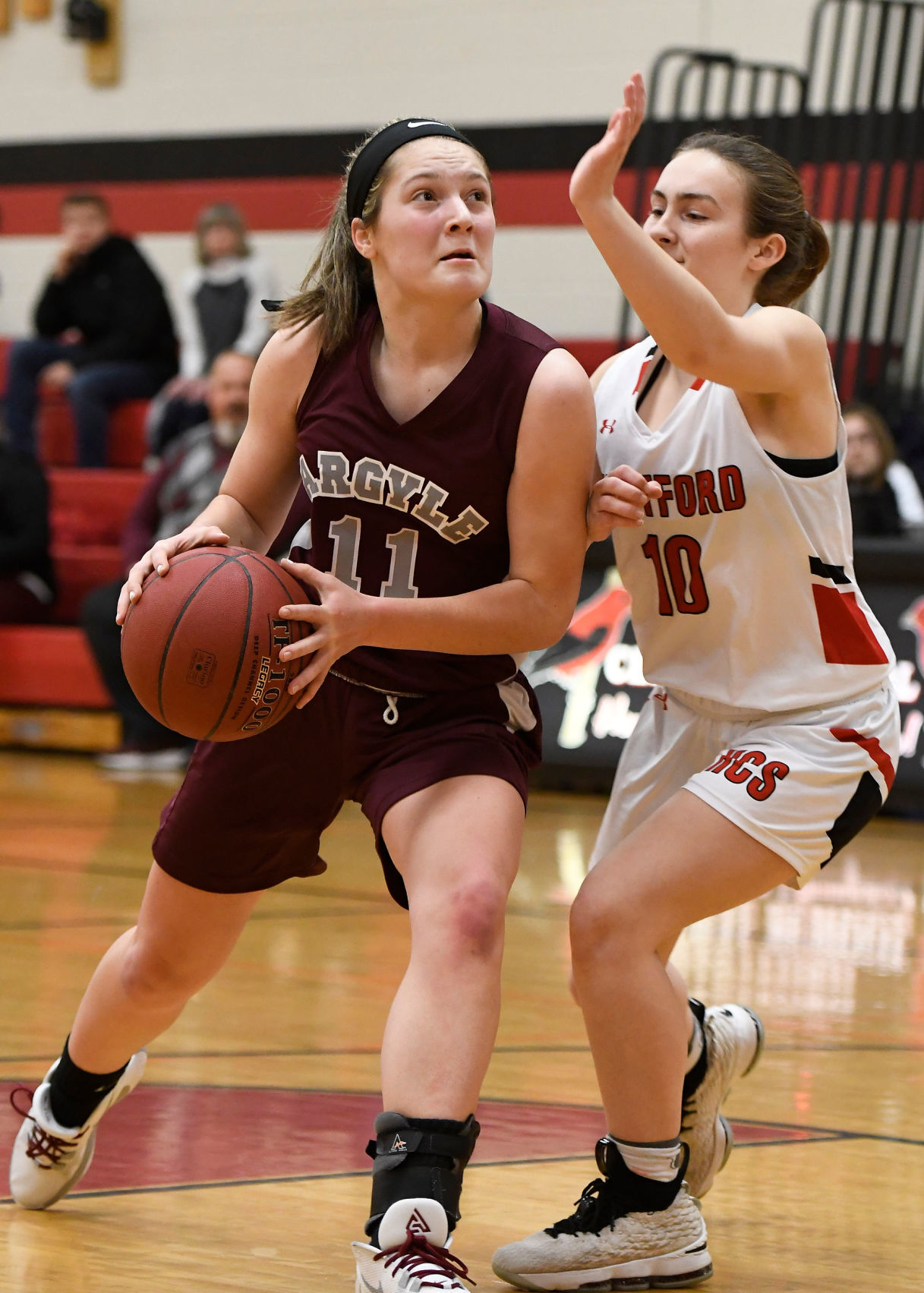 Girls Basketball: Argyle at Hartford